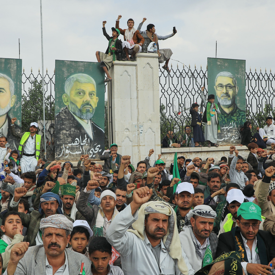 Source-supplied image for: Yemen’s Houthis Push Toward Red Sea Strait as Ground Fighting Escalates